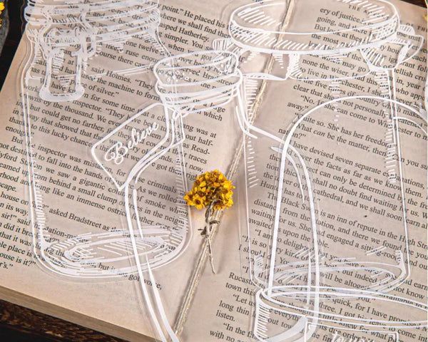 EasyMarks™ | Lesezeichen für getrocknete Blumen, Fotos oder Notizen (80er Set)