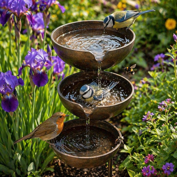 Rainora™ Regensammler-Vogelbad | Natürliche Wasserquelle für Vögel & Bienen