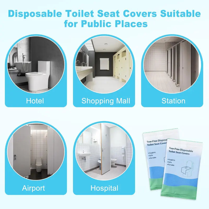 HygiSeat™ | Hygienische Einweg-Toilettensitzauflagen für unterwegs