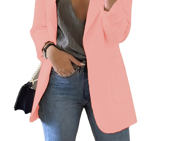 Lyra™ Lässiger Blazer in Übergröße