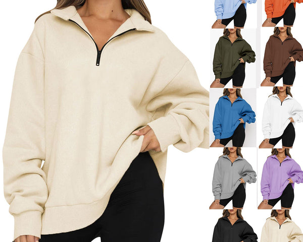 Tatum™ Sweatshirt mit Kragen für Frauen