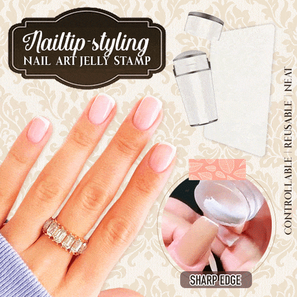 SofortNagel™ Nail Art Gelee-Stempel