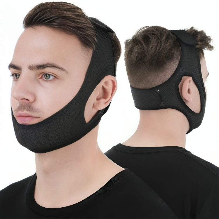 SnoreStop™ Anti-Schnarch-Kiefergurte für besseren Schlaf