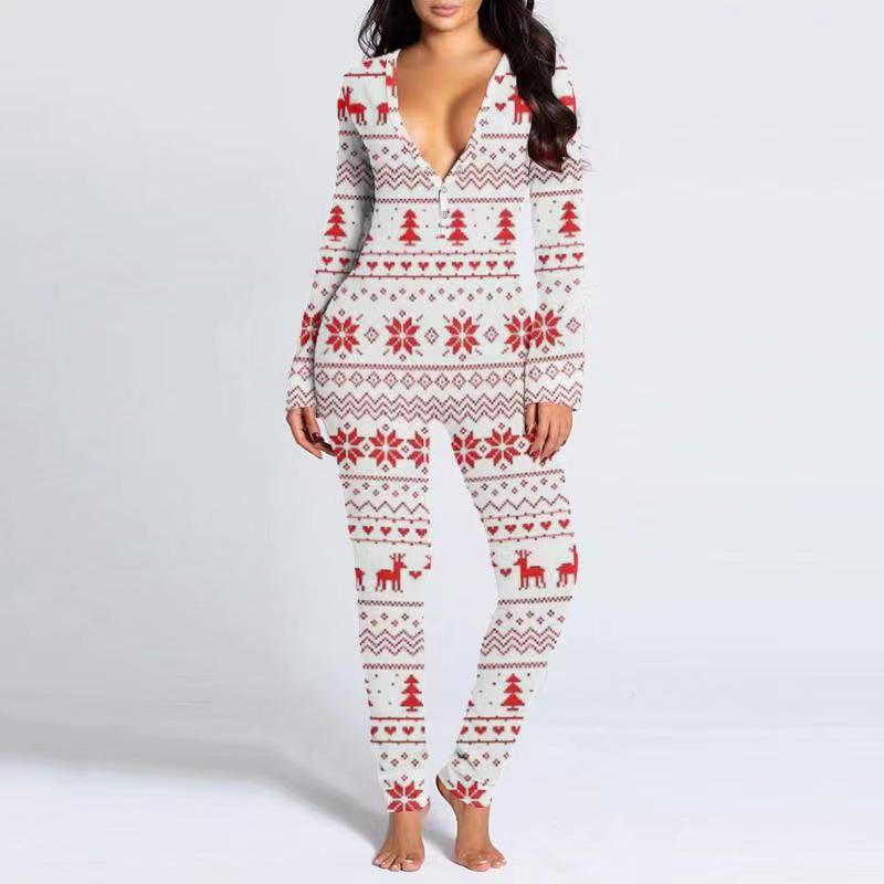 WinterGlow™ – Festlicher Jumpsuit mit Knopfleiste für Frauen