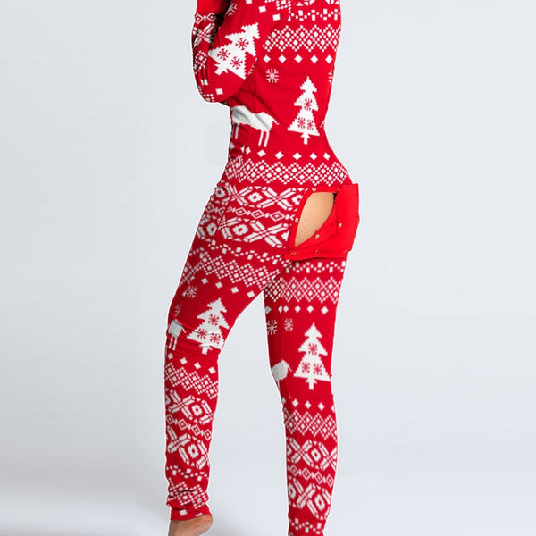 WinterGlow™ – Festlicher Jumpsuit mit Knopfleiste für Frauen