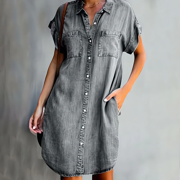 Daphne™ | Denim-Kleid