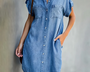 Daphne™ | Denim-Kleid