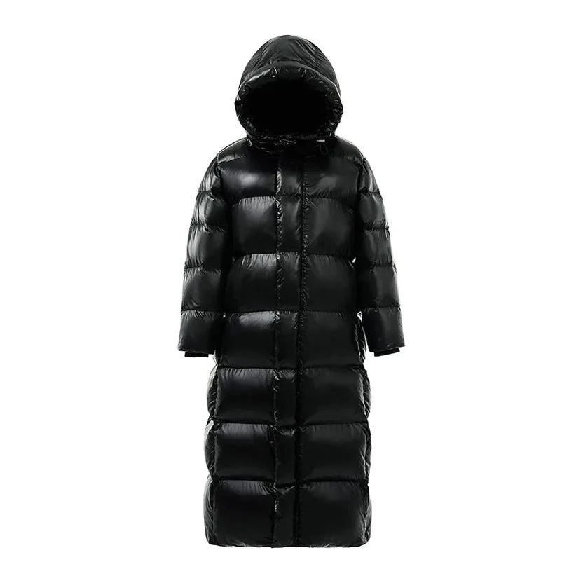 Phoebe™ Lange Daunenjacke – Ihr modischer Begleiter für Herbst und Winter
