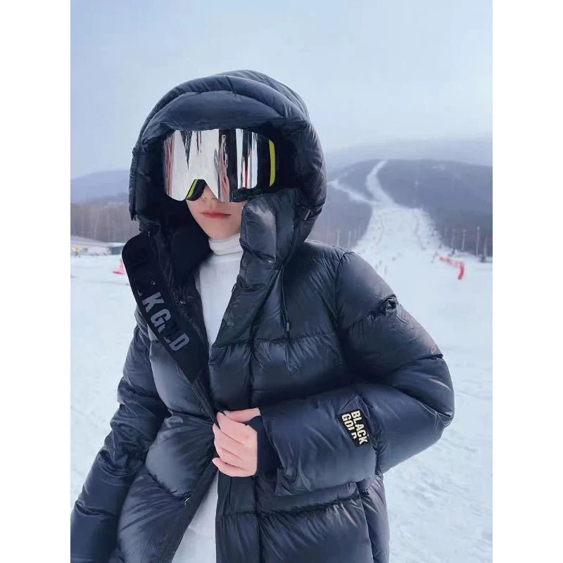 Phoebe™ Lange Daunenjacke – Ihr modischer Begleiter für Herbst und Winter