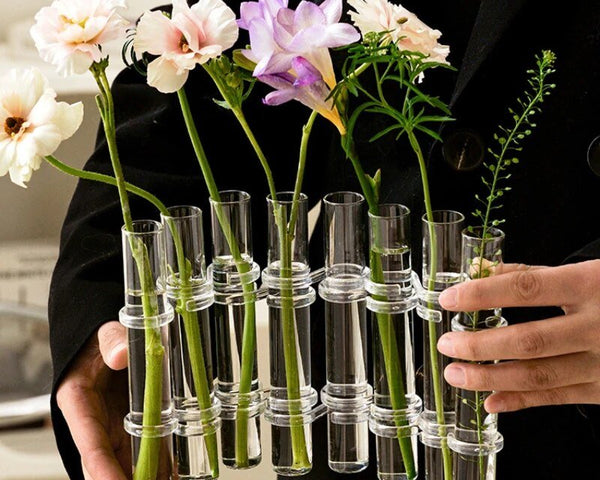 50% RABATT | MultiVase - Klappbare Röhrenblumenvase [Letzter Tag Rabatt]