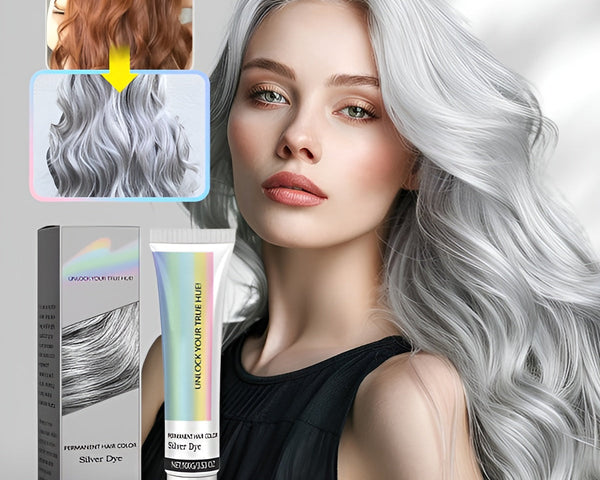SilverLuxe - Silver Essence Haarfärbemittel - Kühnes, natürliches Glänzen | 1+1 GRATIS