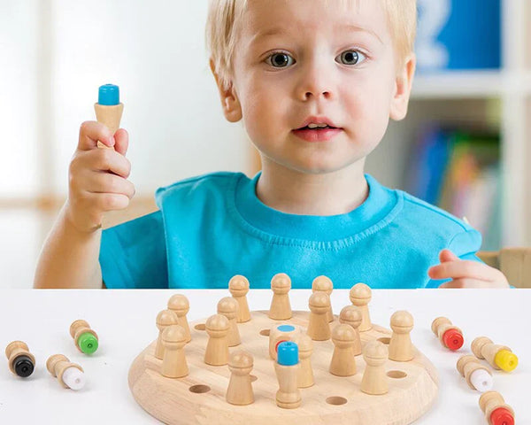WoodMemory™ – Klassisches Memory-Spiel aus Holz für die ganze Familie