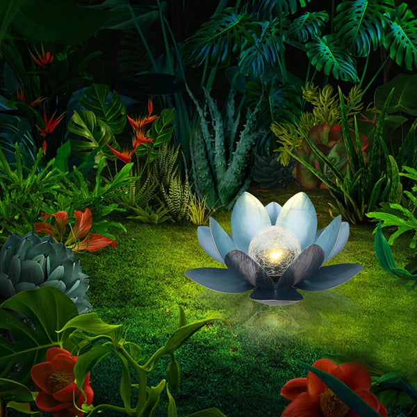 1+1 GRATIS | LotuGlow – Magische Gartenbeleuchtung mit Stil