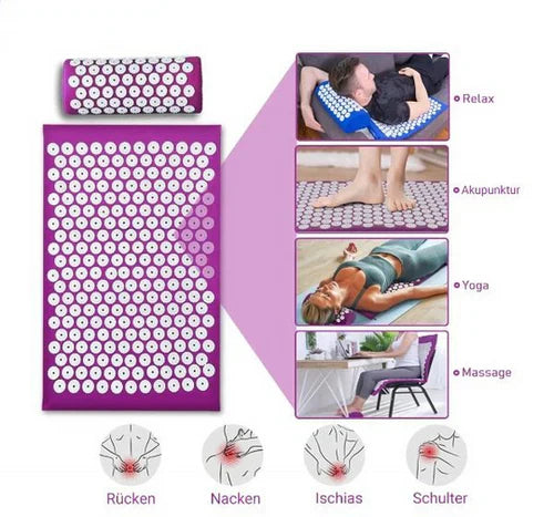 DruckPolster™  Anti-Rutsch-Akupressur-Matte