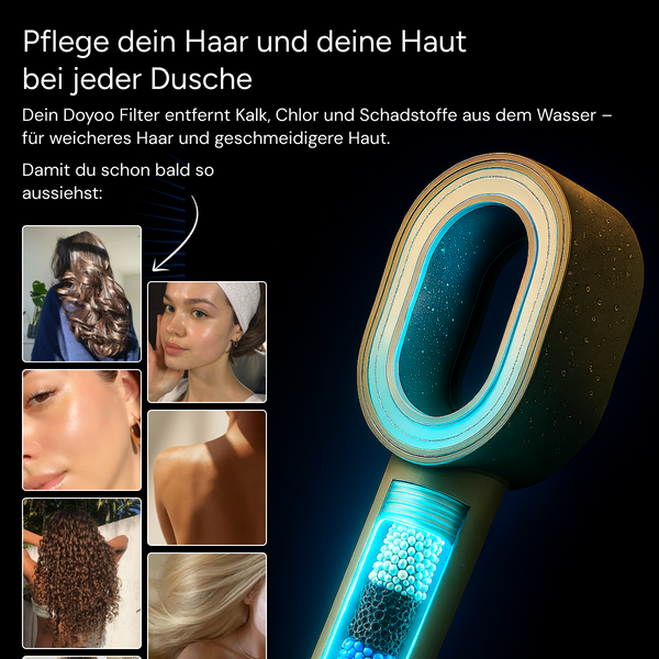 50% Rabatt | Pure 3in1 Beauty Filterduschkopf™ | Weiches Wasser, gesündere Haut & schöneres Haar – ab sofort!