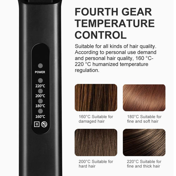 SilkSmooth™ Erreiche glänzendes, glattes Haar mit diesem hochwertigen Tourmalin-Styler