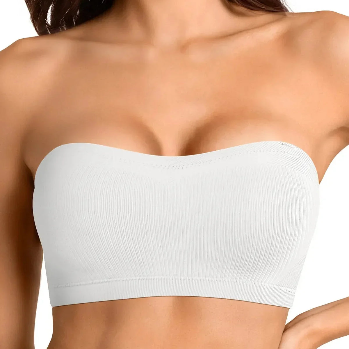 CurveStay™ Multiway-Bandeau-BH – Nahtloser Halt, Push-up-Effekt & maximaler Komfort