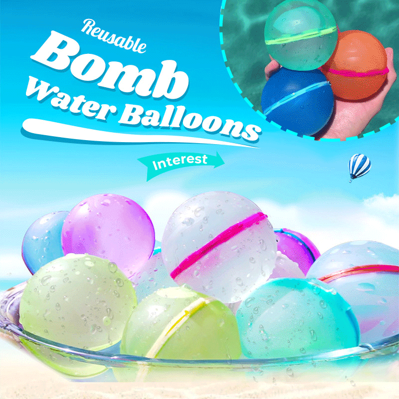 EasySplash™ - Wiederverwendbare Wasserballons für grenzenlosen Sommer-Spaß! | 4+4 GRATIS