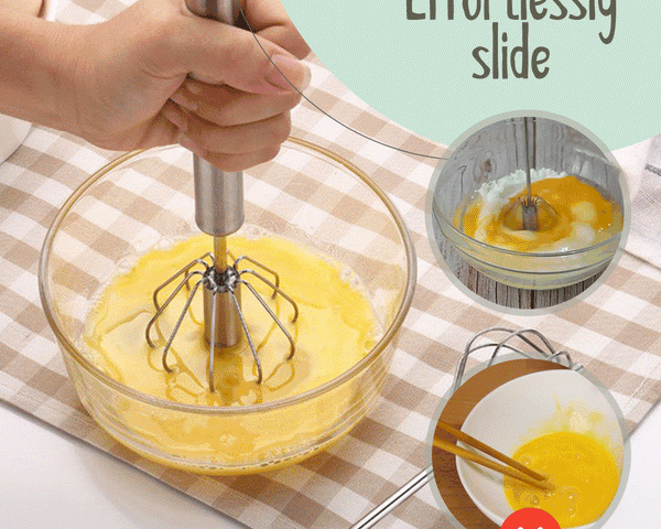 EggWhisk™ - Halbautomatischer Schneebesen