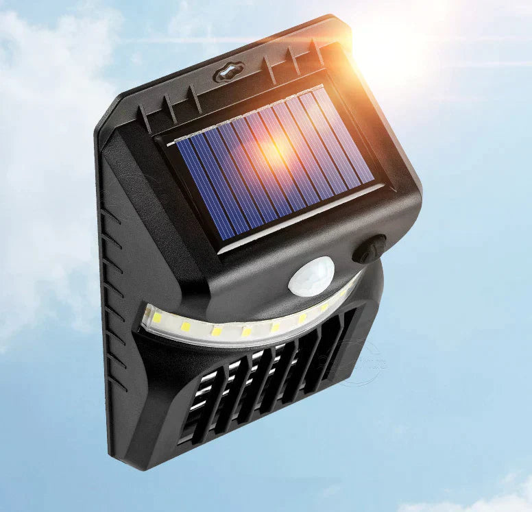 BuzzBuster - Solarbetriebene Mückenabwehrlampe