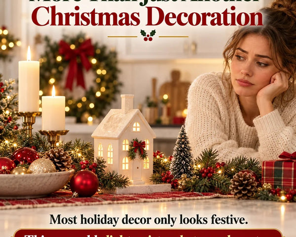 MistelGlow™ Weihnachtshaus-Diffusor | Festliches Licht & sanfter Nebel