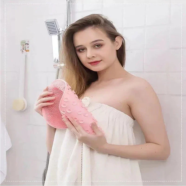 ScrubEase™ | Fuß- und Rückendusche mit Massageeffekt – Für eine erfrischte Haut!