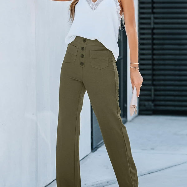 ComfyPlus™ – Die lässige Stretch-Hose mit hoher Taille für Frauen