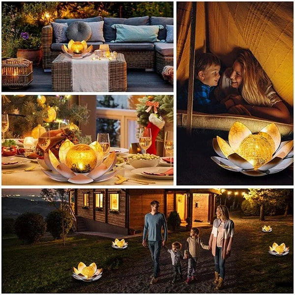 1+1 GRATIS | LotuGlow – Magische Gartenbeleuchtung mit Stil