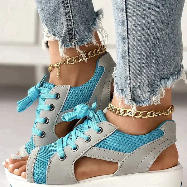 Mila™ Schnür-Muffin-Sandalen (50% RABATT)