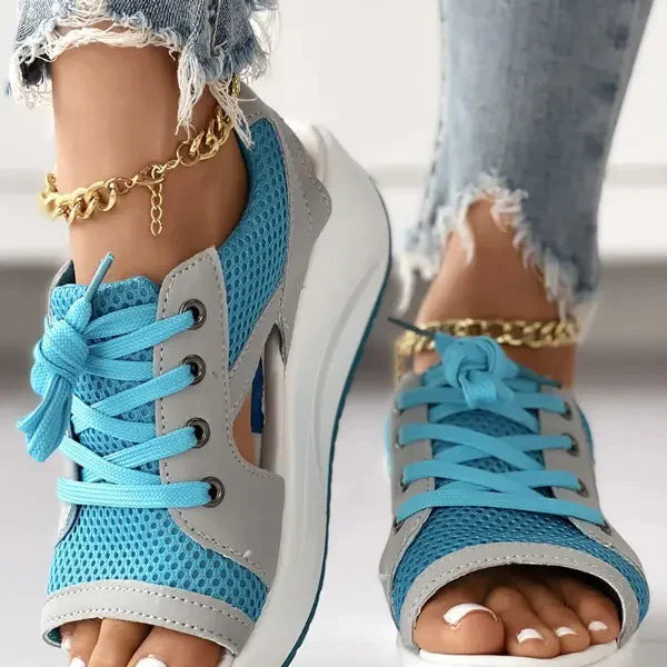 Mila™ Schnür-Muffin-Sandalen (50% RABATT)