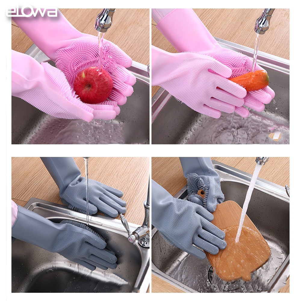 Putzer™ Multifunktionale Silikon-Reinigungshandschuhe | Hygienisch & Wiederverwendbar