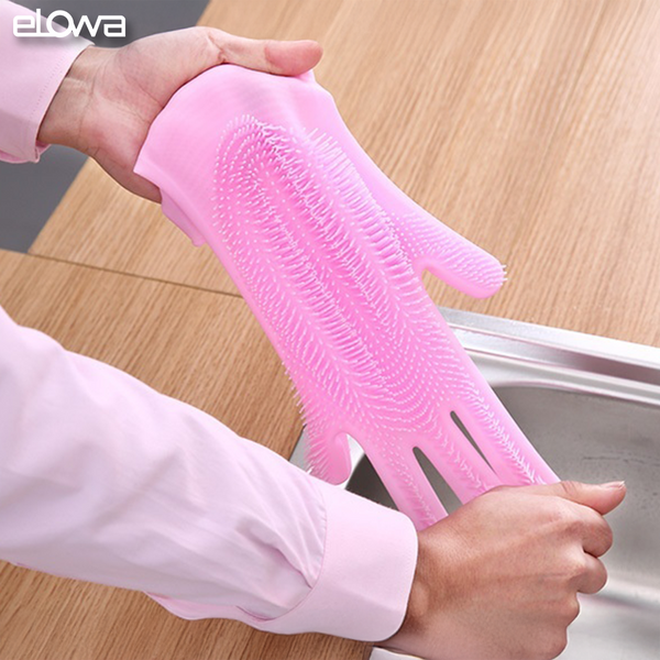Putzer™ Multifunktionale Silikon-Reinigungshandschuhe | Hygienisch & Wiederverwendbar