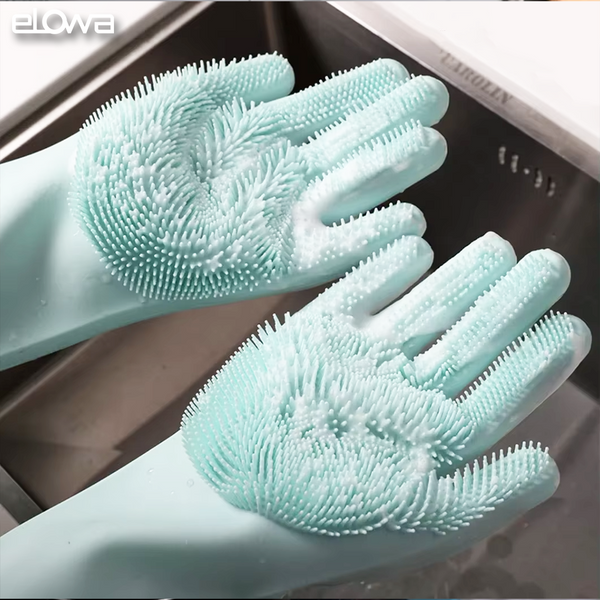 Putzer™ Multifunktionale Silikon-Reinigungshandschuhe | Hygienisch & Wiederverwendbar