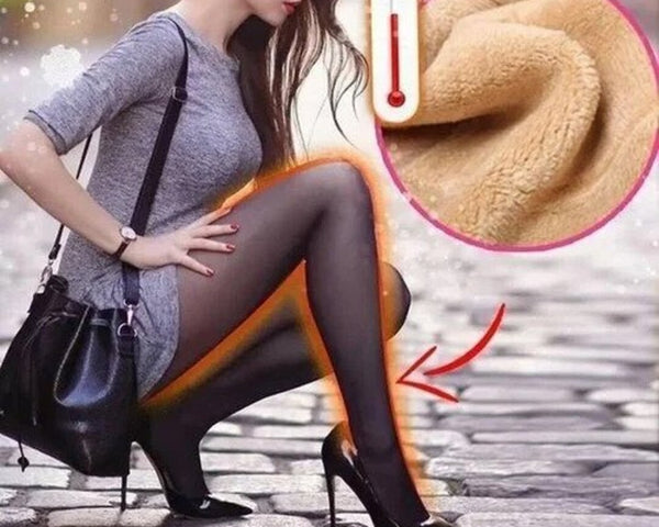 ComfyLegs™ | Warme Superstretch Plüschstrumpfhose