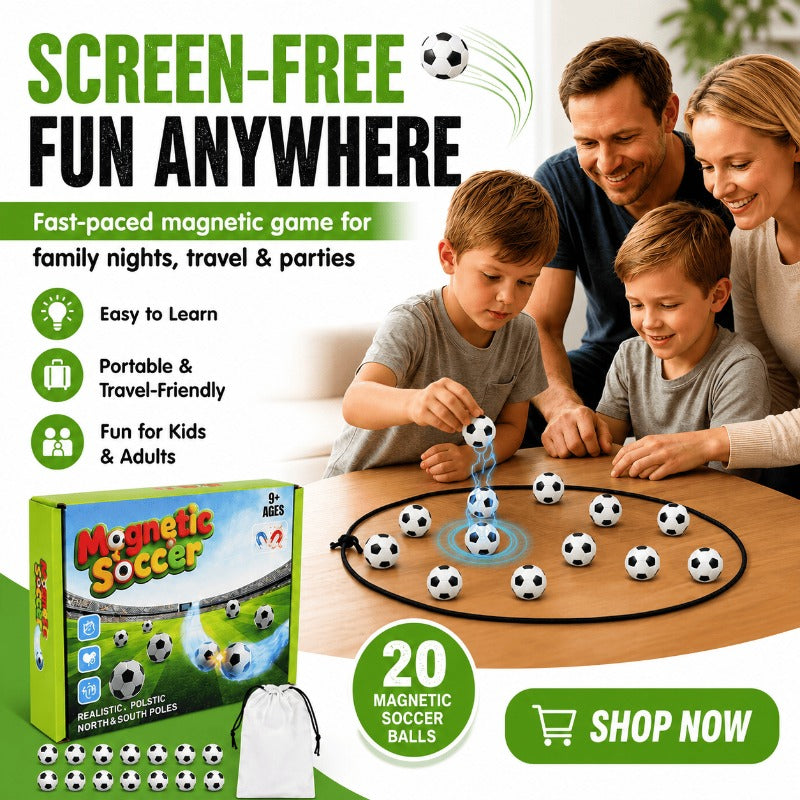 GoalSnap™ Magnetisches Strategiespiel – Fordere dein Geschick heraus und bring alle zusammen