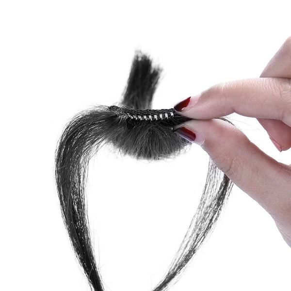 KnallSchnapp™ Frauen Clip Haar Pony