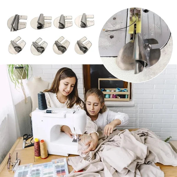 50% RABATT | PerfectSew™ - Spiralnährohr-Saumfuß - Satz mit 8 Stück [Letzter Tag Rabatt]