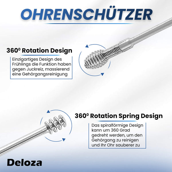 50% RABATT | EarClean™ - Ohrschmalz-Reinigungswerkzeug-Set [Letzter Tag Rabatt]