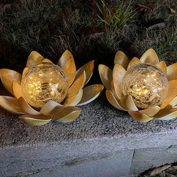 1+1 GRATIS | LotuGlow – Magische Gartenbeleuchtung mit Stil