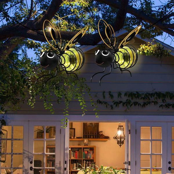 LumiBee™ Solar-Gartenleuchte | Warmes Licht & charmante Abendstimmung