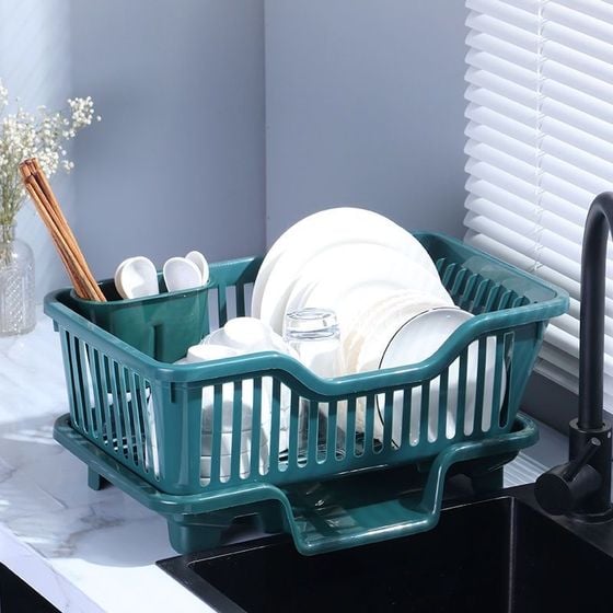 DishRack - Doppellagiges Geschirr-Trockengestell für die Küche [Letzter Tag Rabatt]
