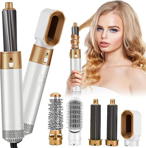 Genevieve™ 5-in-1-Styling-Haartrockner für Blowouts im Salon