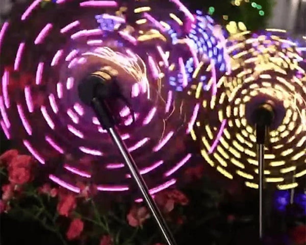 SolarSpin - Verwandeln Sie Ihren Garten mit leuchtenden Windmühlen