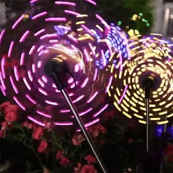 SolarSpin - Verwandeln Sie Ihren Garten mit leuchtenden Windmühlen