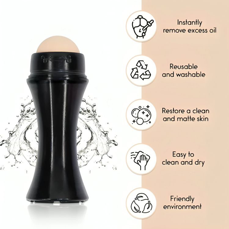 BeautyGlide™ - Glanzfrei Gesichtswalze