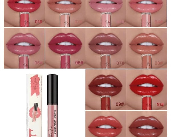 FarbeLuxe™ 12 Farben Creme Textur Lippenstift