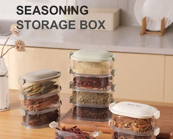 2+1 GRATIS | FlavorBox - Mehrstöckige Gewürzaufbewahrungsbox