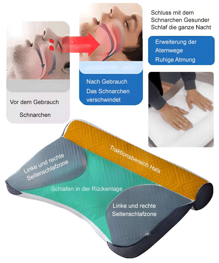 CloudNest™ | Premium Gänsedaunenkissen – Für Erholsamen Schlaf & Ultimativen Komfort