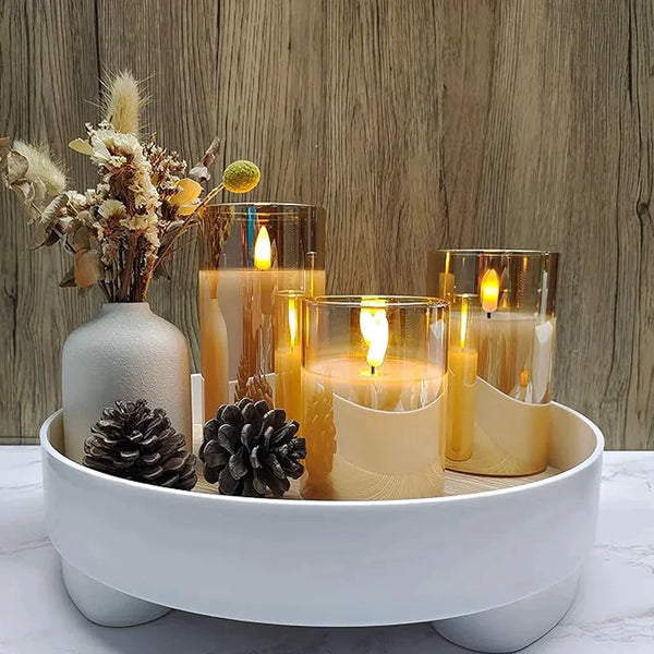 2+1 GRATIS | LuxeFlame™ - Luxus-Lumina-Kerzen [Letzter Tag Rabatt]