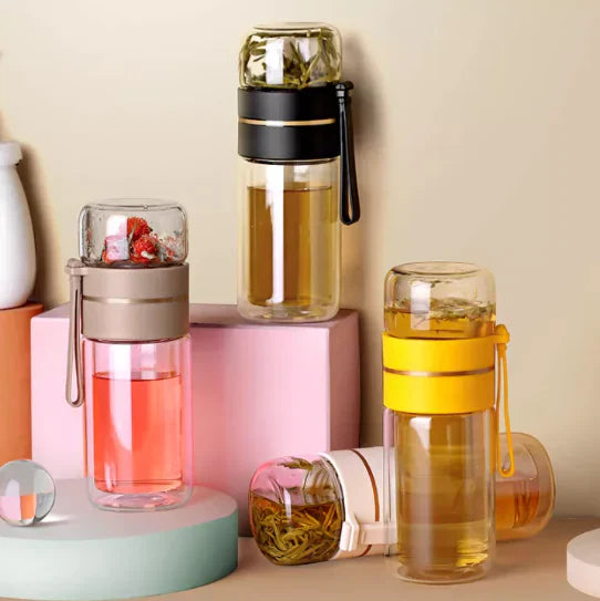 EasyTea™ - Die praktische Tee-Wasserflasche für unterwegs